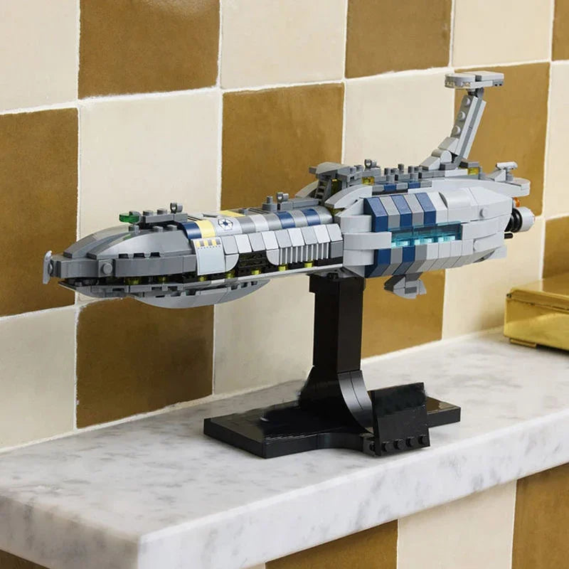 Spaceship Building Blocks Assembling Fit DIY Model Toys for Children Birthday Gift Set 2025 NEW in STOCK
