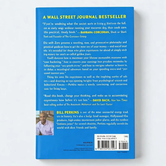 Die with Zero: Getting All You Can from Your Money and Your Life English Paperback English Book