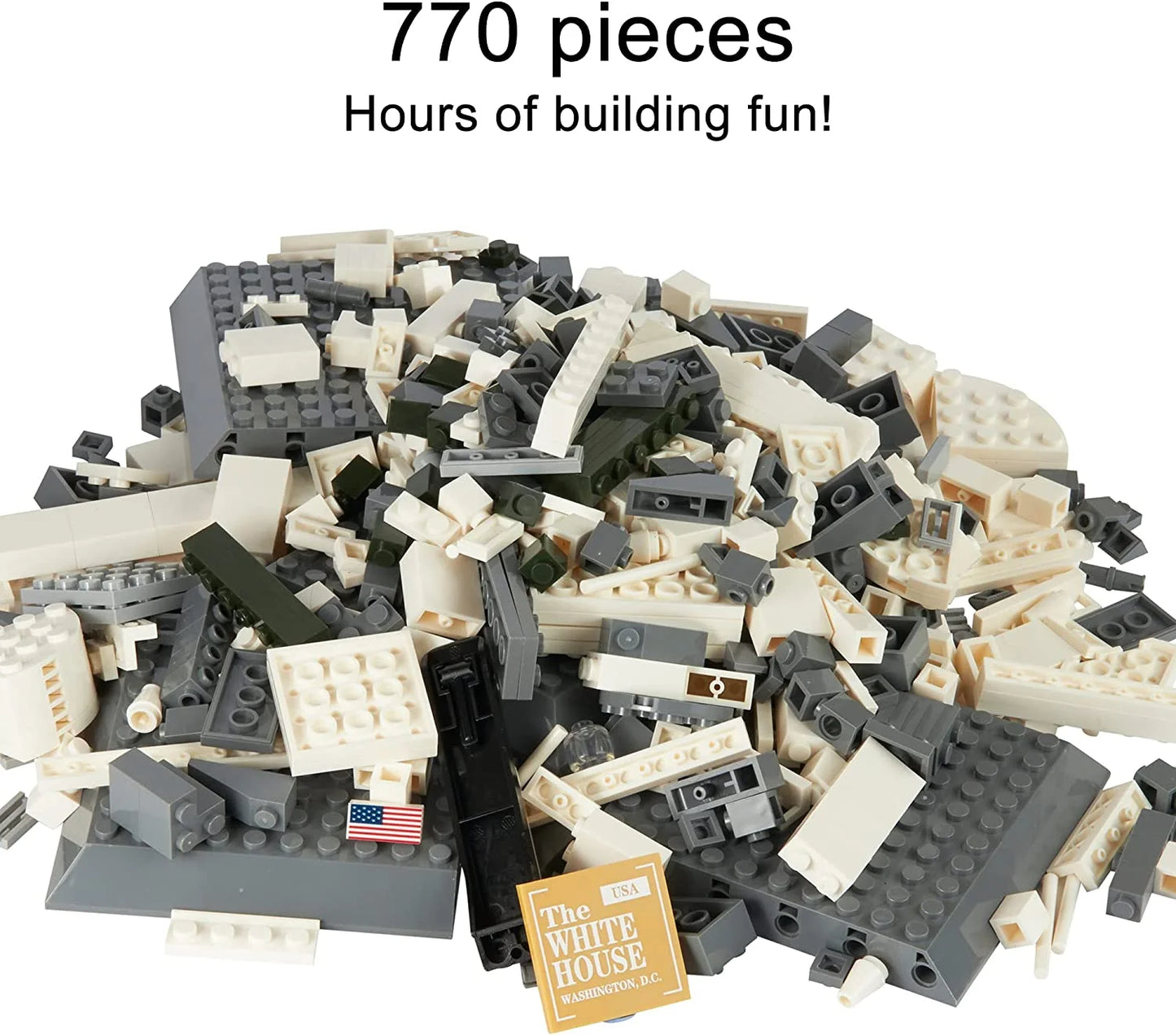 White House Building Block Set (770 Pieces)