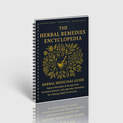 The Herbal Remedies Encyclopedia Notebook Herbal Medicinal Guide Book