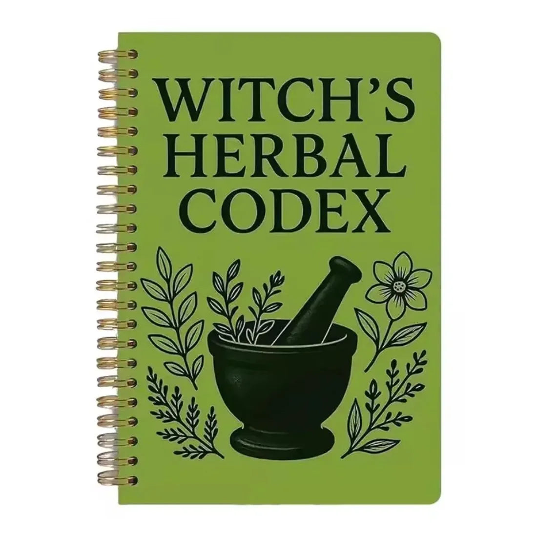 Witch'S Herbal Codex - Magical Herb Guide Book Occult Pagan Witchcraft Reference Witch Herbal Notebook