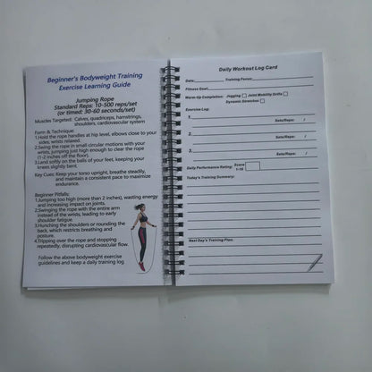 Beginner'S Calisthenics Full Body Workout Guide Book - Bodyweight Training Exercise Learning Log Card Daily Plan