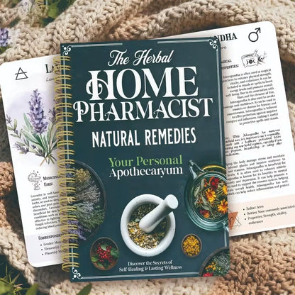 The Herbal Home Pharmacist: Natural Remedies Book, Your Personal Apothecaryum, Self-Healing Wellness Guide for Holistic Health