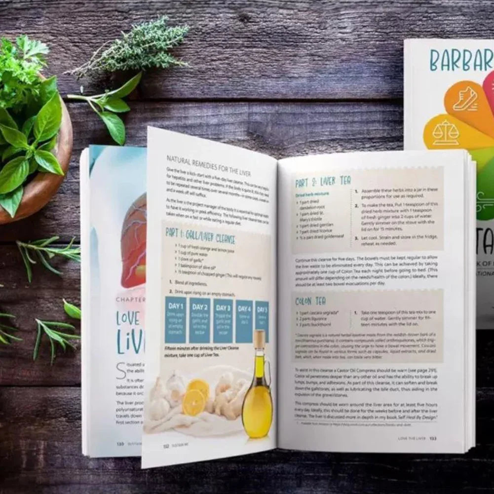 Sustain Me-A Handbook of Natural Remedies Books/Self Heal by Design - the Role of Micro-Organisms for Health by Barbara O'Neill
