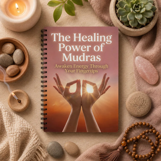 Mudras Hand Yoga Guide Healing Gestures for Wellness Meditation Fitness Healthy Living and Holistic Lifestyle Notebook