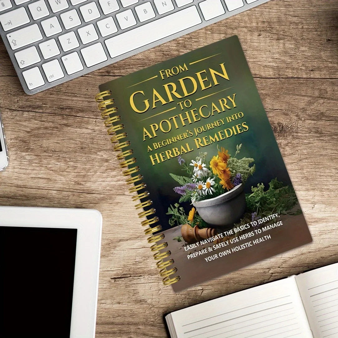 Natural and Herbal Daily Wellness Book, a Beginner'S Journey into Herbal Remedies from Garden to Apothecary