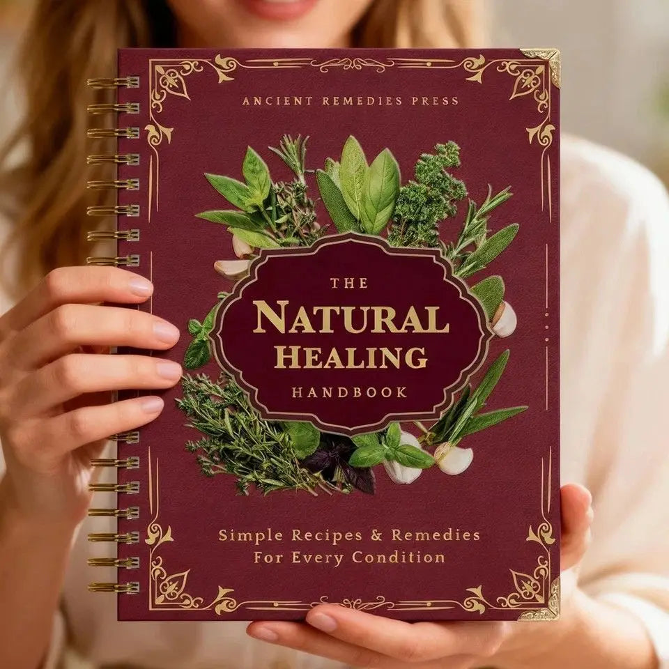 The Natural Healing Handbook Herbal Remedies Spiral Notebook for Plant Lovers Herbal Remedies/Plant Lovers Recipe Book