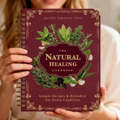The Natural Healing Handbook Herbal Remedies Spiral Notebook for Plant Lovers Herbal Remedies/Plant Lovers Recipe Book