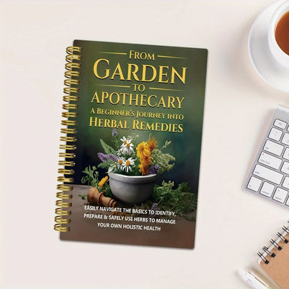 Natural and Herbal Daily Wellness Book, a Beginner'S Journey into Herbal Remedies from Garden to Apothecary