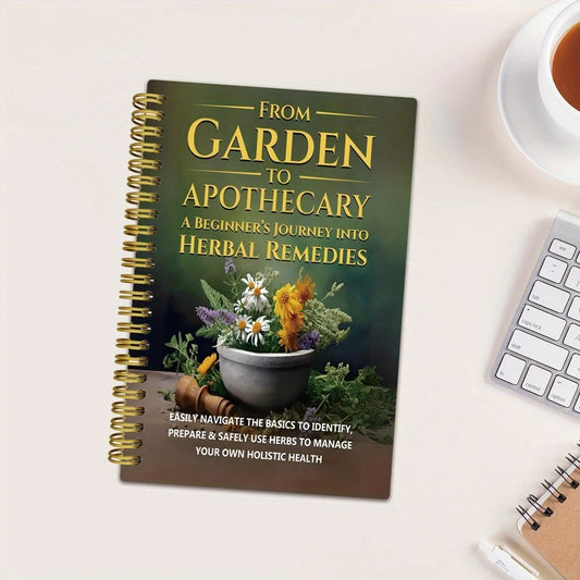 Natural and Herbal Daily Wellness Book, a Beginner'S Journey into Herbal Remedies from Garden to Apothecary