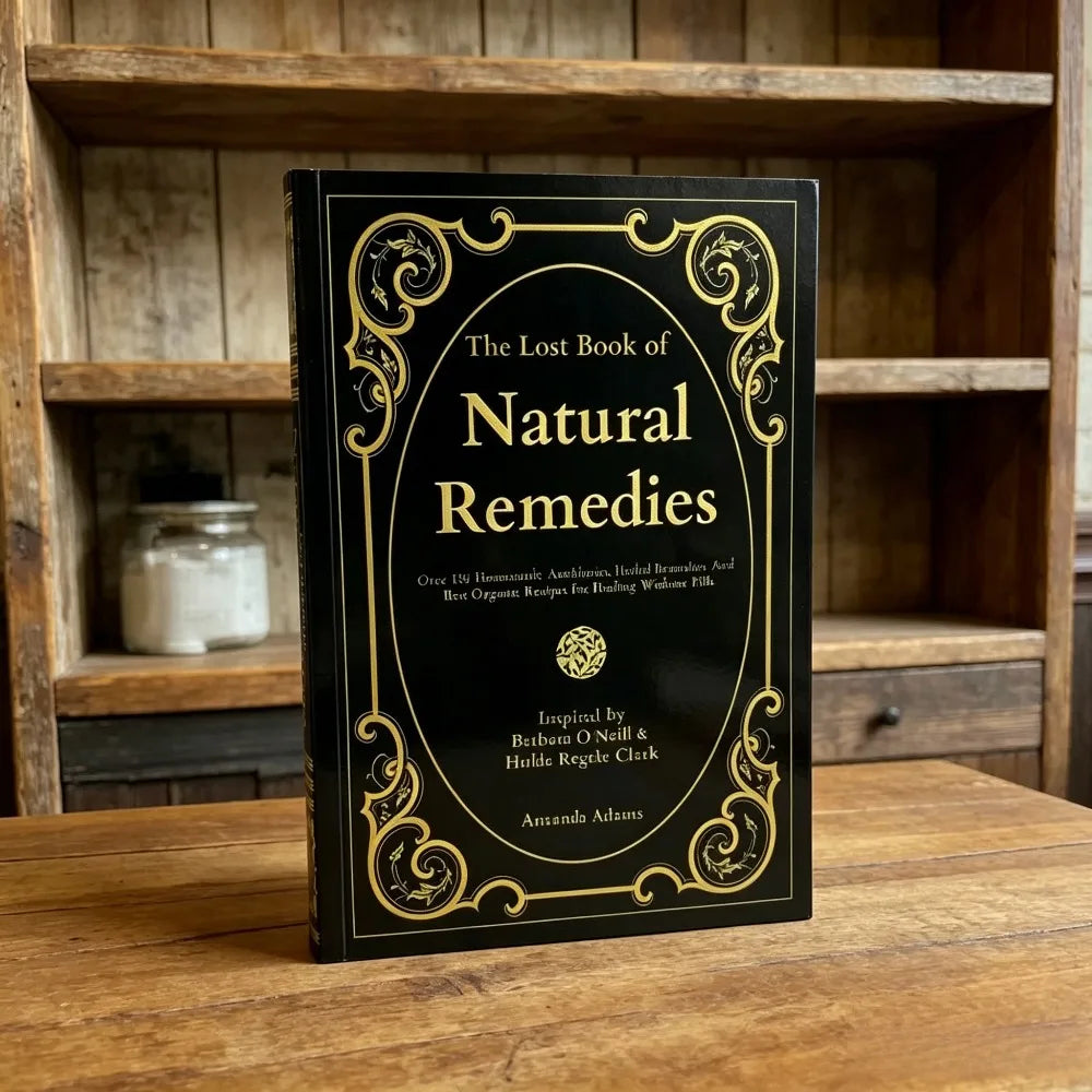 The Lost Book of Natural Remedies Amanda Adams Adults English Hardcover 150+ Herbal Remedies Guide Free Shipping