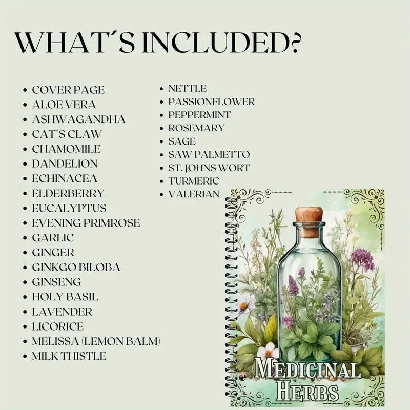 Medicinal Herbs: The Complete Guide to Natural Healing & Herbal Remedies
