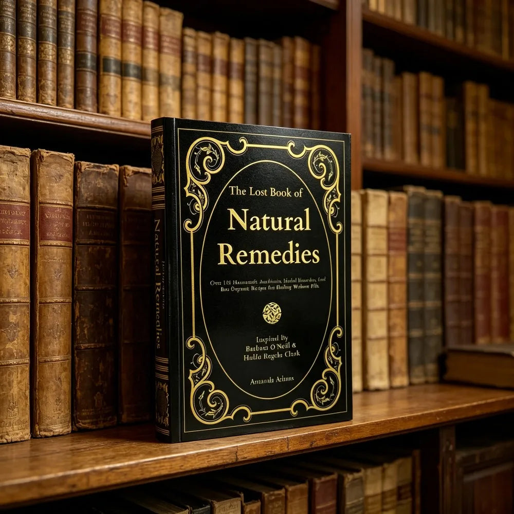 The Lost Book of Natural Remedies Amanda Adams Adults English Hardcover 150+ Herbal Remedies Guide Free Shipping