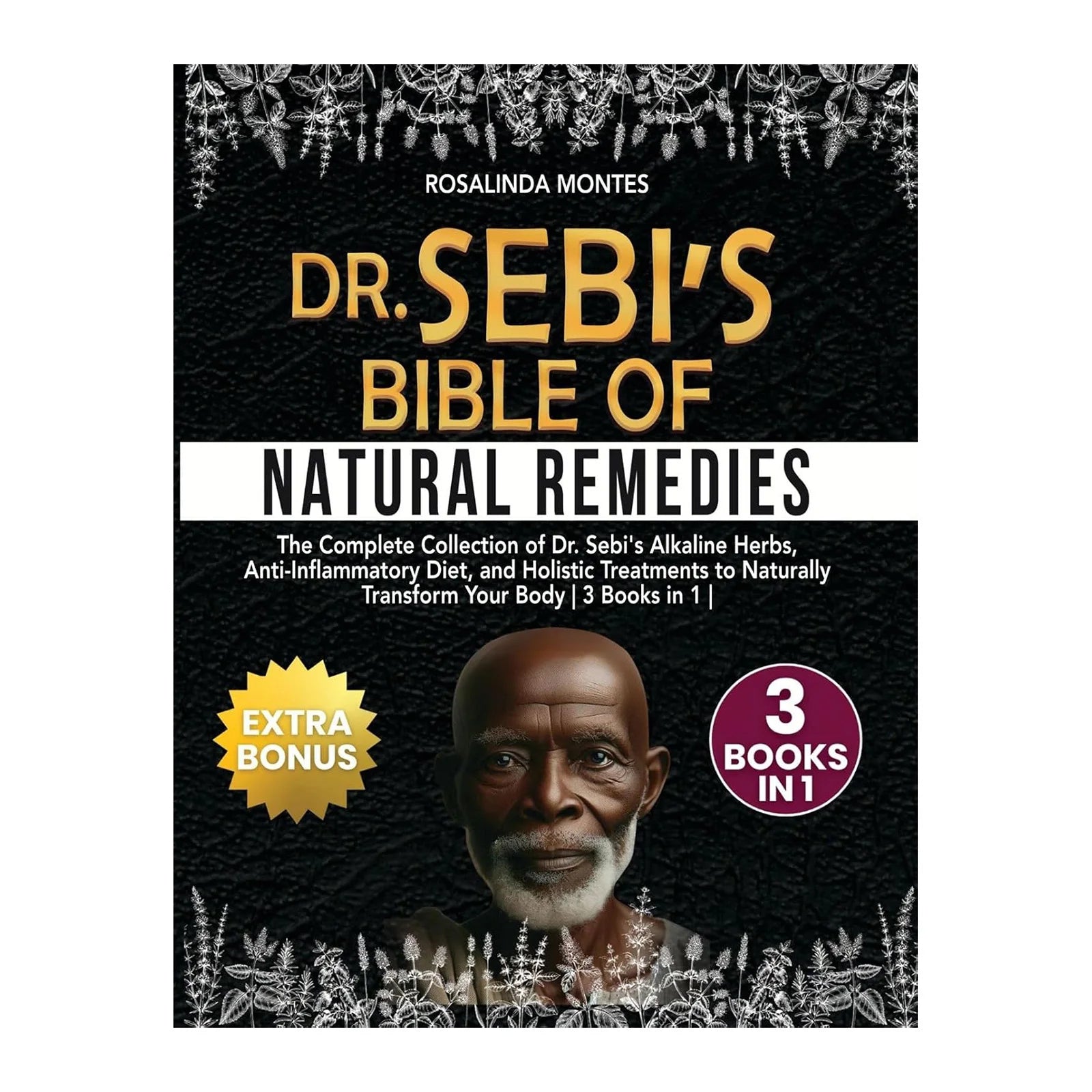Dr.Sebi Natural Remedies Bible Hardcover Book for Healthy Lifestyle Guide with Practical Methods