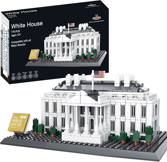 White House Building Block Set (770 Pieces)