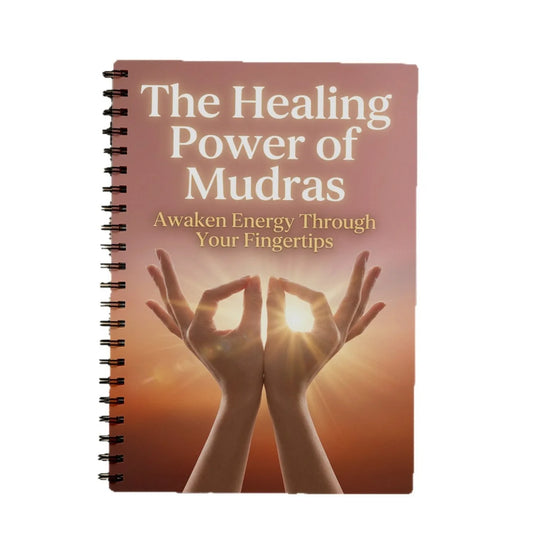 Mudras Hand Yoga Guide Healing Gestures for Wellness Meditation Fitness Healthy Living and Holistic Lifestyle Notebook