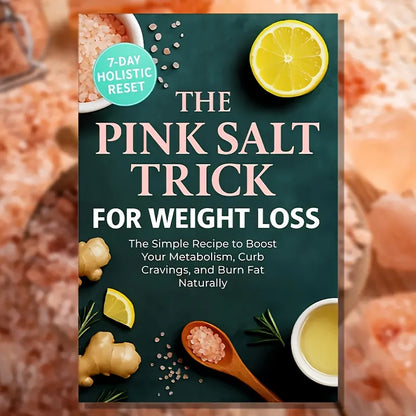 28-Day Pink Salt Diet Plan Book & Cookbook Fat-Burning Recipes Metabolism Boost Craving Control Healthy Weight Management